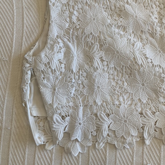 Lulu’s White two-piece dress - Picture 4 of 7